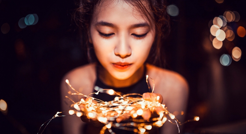 led